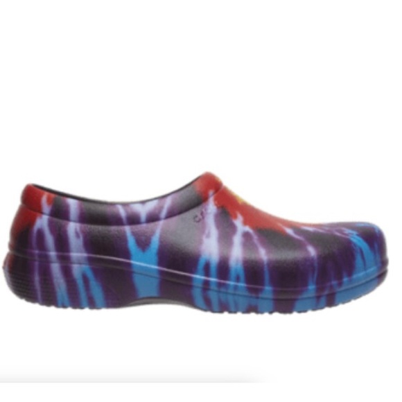 CROCS ON-THE-CLOCK WORK GRAPHIC SLIP-ON - Picture 2 of 5